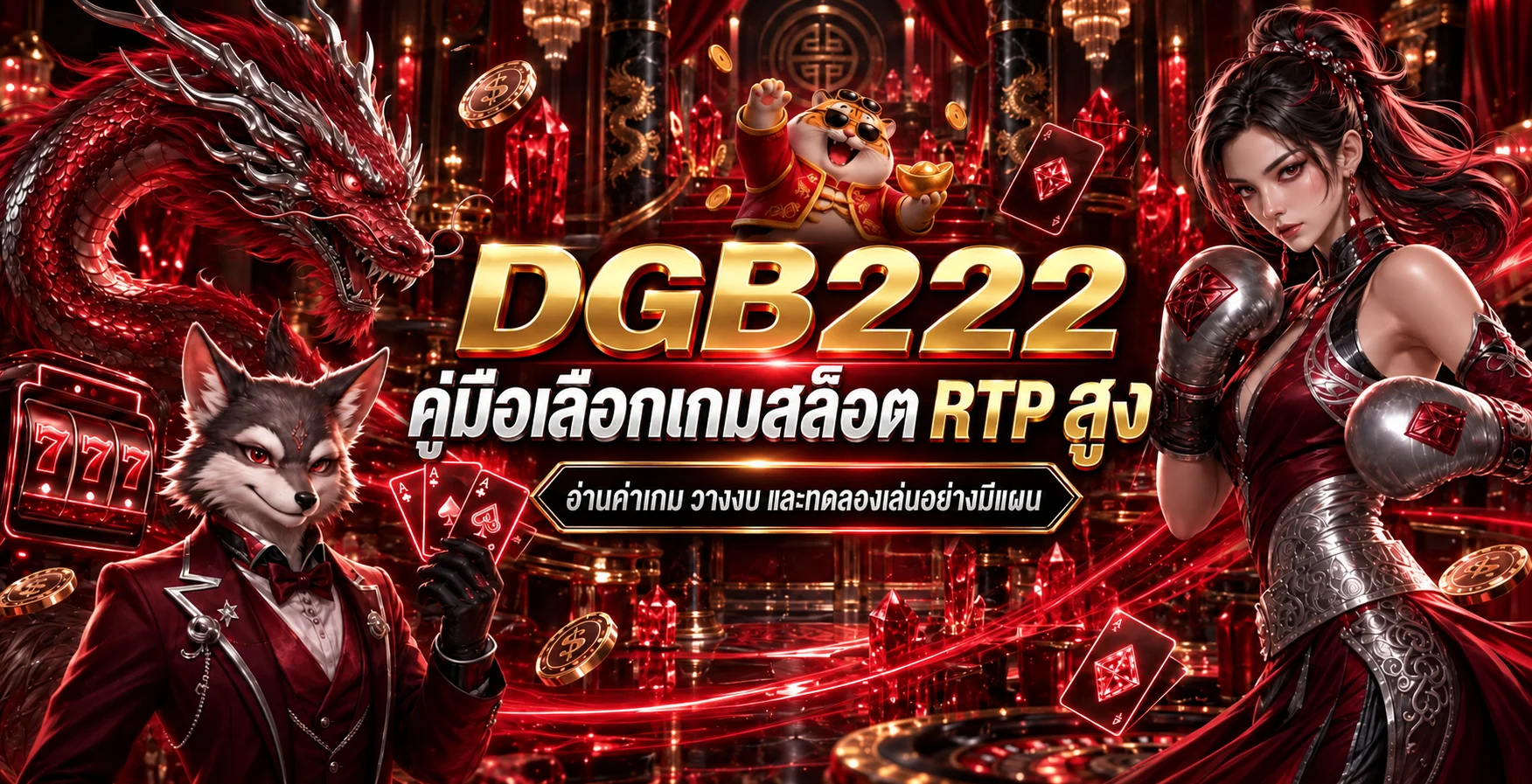 DGB222 วิธีเลือกเกมสล็อต RTP สูงและวางงบ